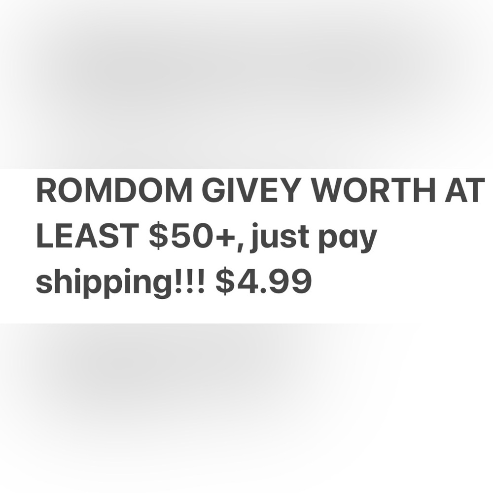 ROMDOM Giveaway Offer-Enter to Win!!